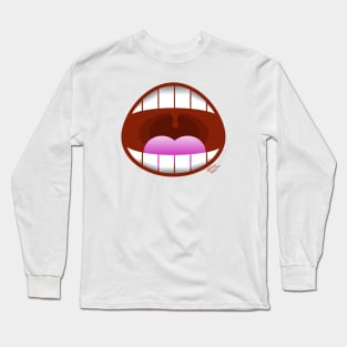 Open Wide Long Sleeve T-Shirt